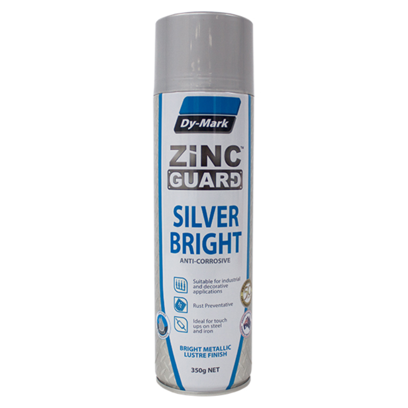Dy-Mark 1L MetalPro Silver Zinc Metal Paint - Bunnings Australia