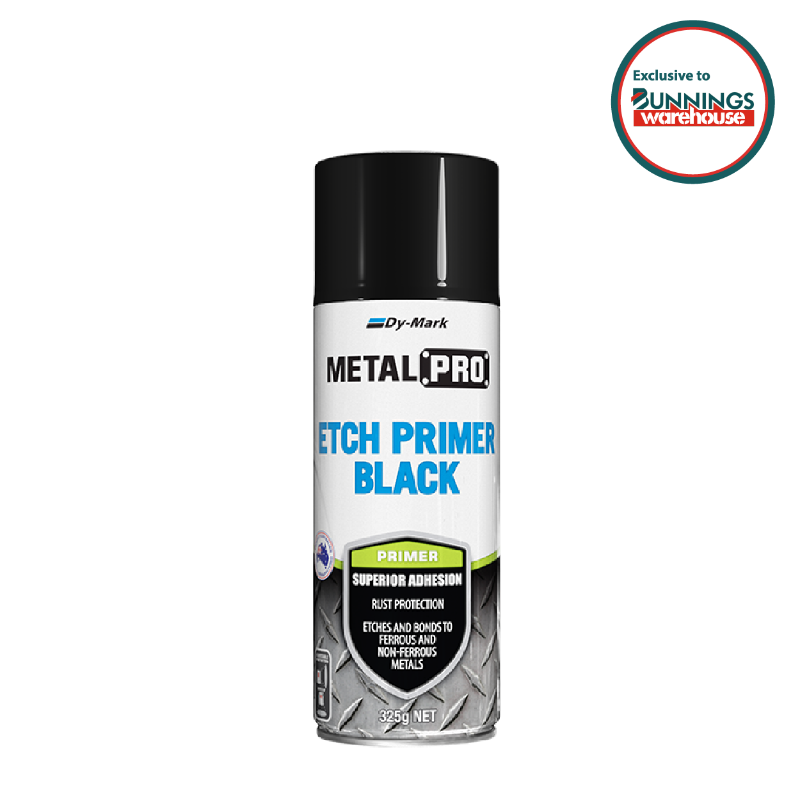 DyMark Australia MetalPro Etch Primer Black 325g