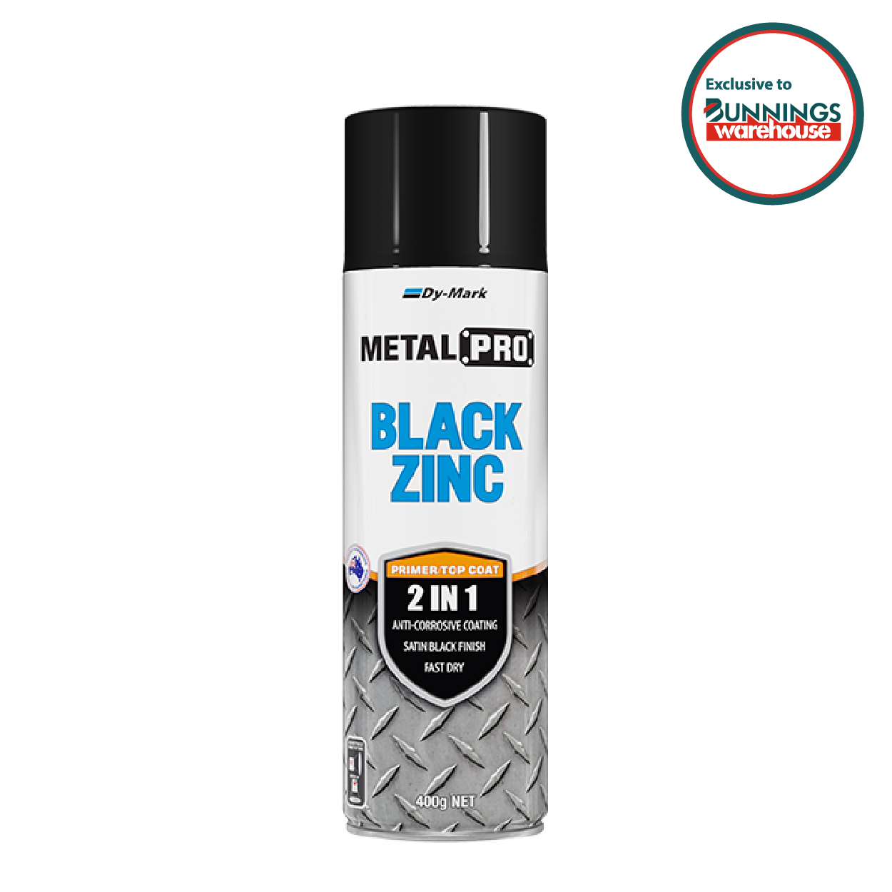 Dy Mark Australia MetalPro Black Zinc 400g